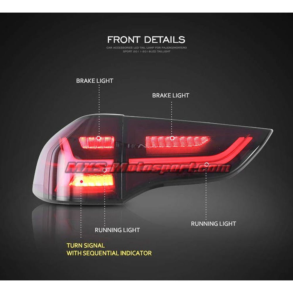 MXSTL164 Mitsubishi Pajero Sport LED Tail Lights