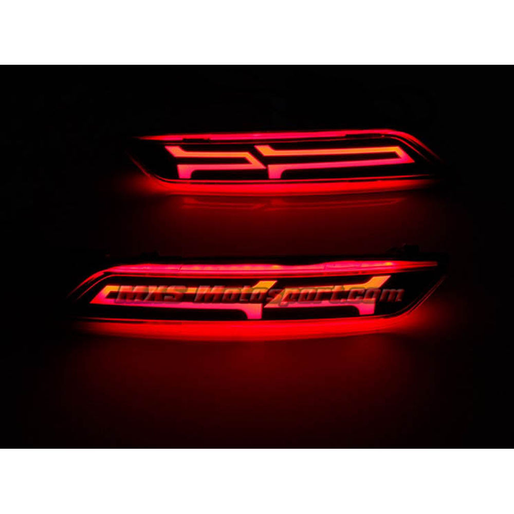 MXSTL172 Honda City LED Rear Bumper Reflector Tail Lights 2017 +