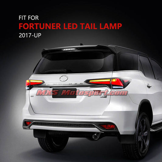 MXSTL180 Toyota Fortuner RC Fiber LED Matrix Tail Lights 2017+