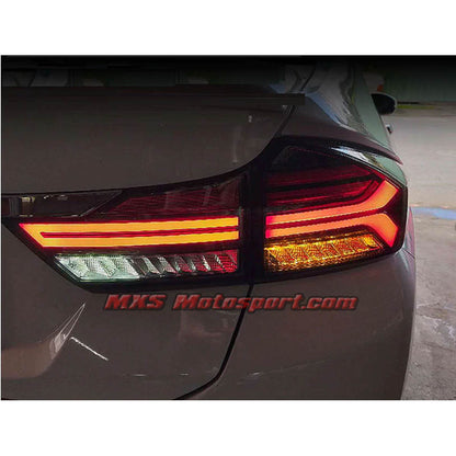 MXSTL187 Honda City Matrix LED Tail Lights Lambo Style