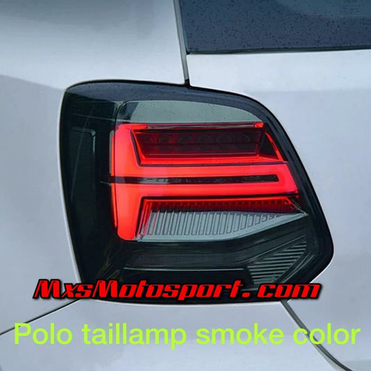 MXSTL203 Volkswagen Polo Led Tail Lights Smoked Black Matrix Series