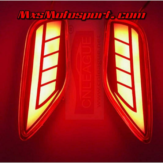MXSTL205 Kia Seltos Rear Bumper Reflector DRL LED Tail Lights