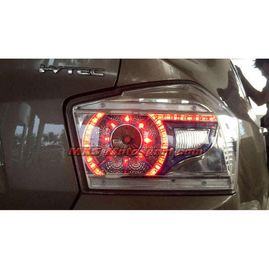 MXSTL92 LED Tail Lights Evoque style Smoked Black Honda city - mxsmotosport
