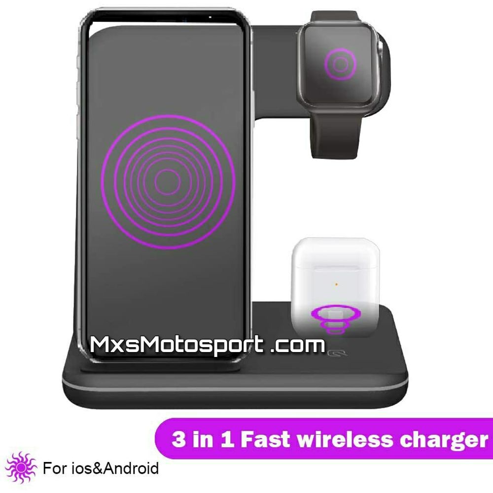 MXS3008 3 in 1 Premium Wireless Charger