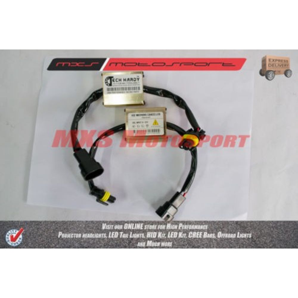 MXS1943 Tech Hardy HID Kit Warning Canceller Flicker Solver Plugs Module Resistor CANBUS