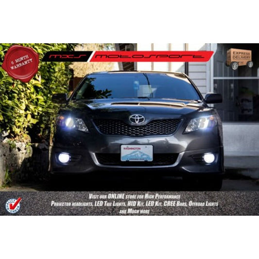 MXS Motosport Toyota Camry Fog Lamp HID KIT with 6 Months* Warranty