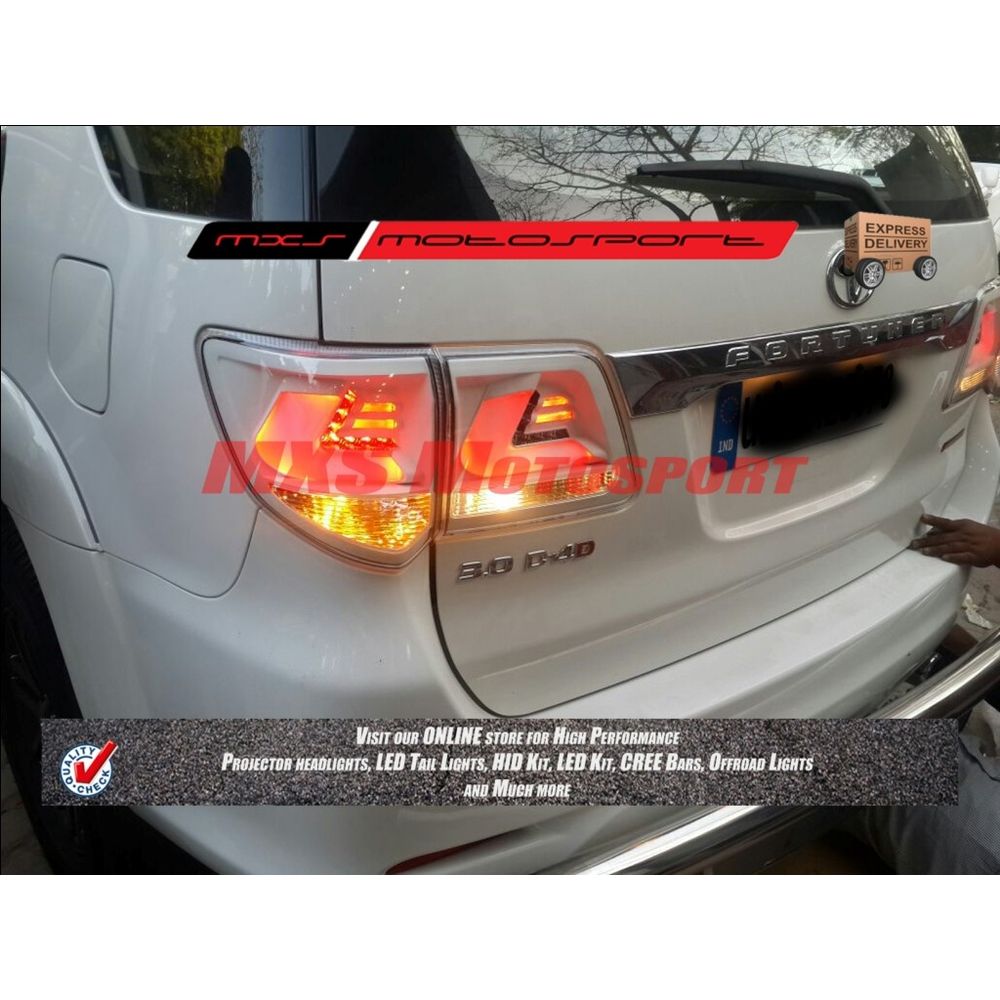 MXSTL11 LED Tail Lights Toyota Fortuner
