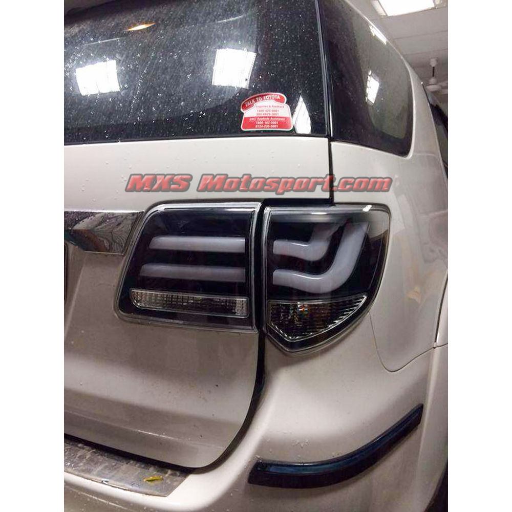MXSTL77 Led Tail Lights Toyota Fortuner Smoked Black