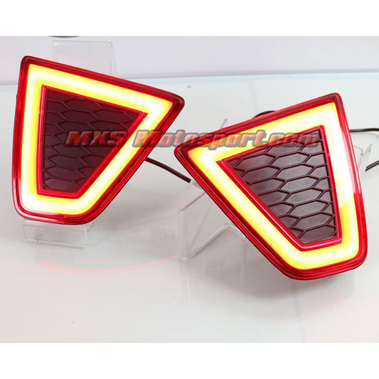 MXSTL46 Rear Bumper Reflector LED Tail Lights Honda jazz