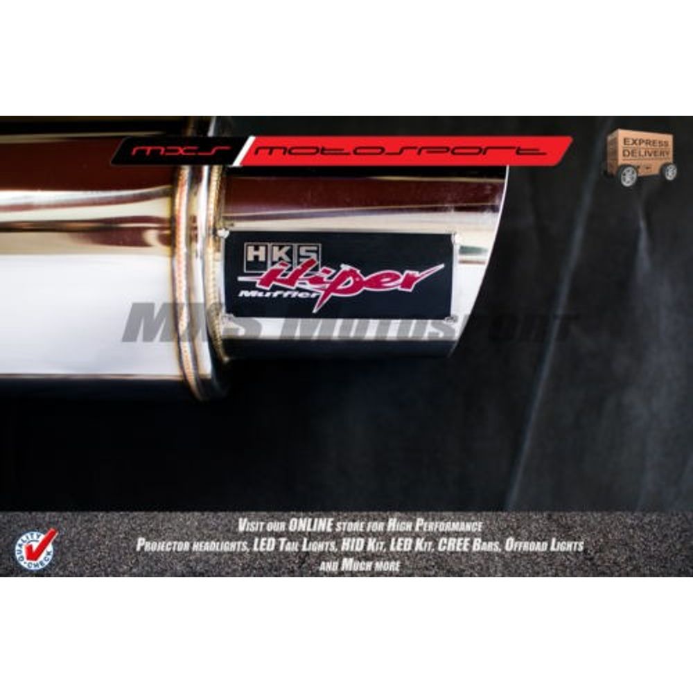 MXS2061 HKS Maruti Alto,K10 Car Exhaust Muffler Silencer, Super Car Like sound
