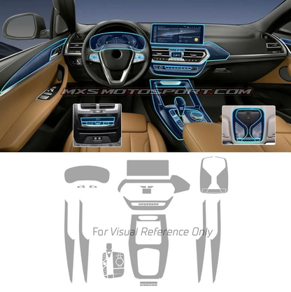 MXS4656 ALVARA Interior Pre-Cut Protection Film | For BMW M3 | OEM Precision Luxury From MXS Motosport