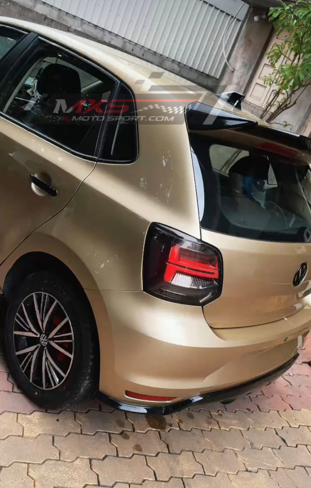 MXS3381 Batman Spoiler For Volkswagen Polo
