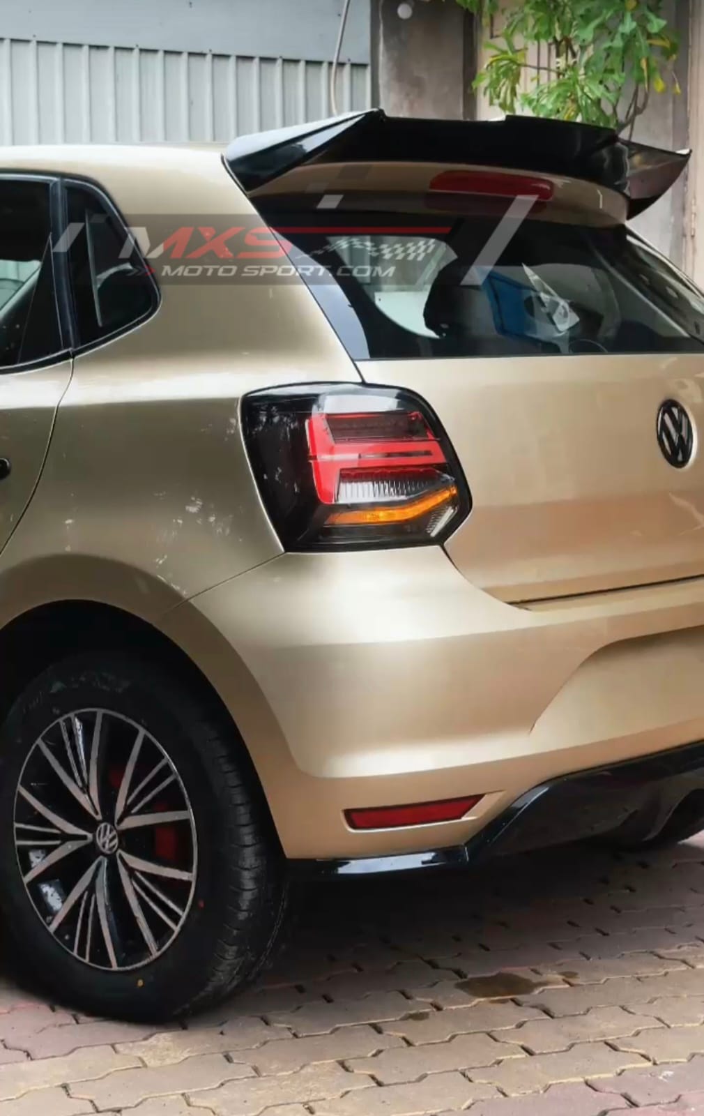 MXS3381 Batman Spoiler For Volkswagen Polo