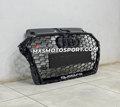 MXS34461 RS-Style Quattro Front Grille for Audi A3 8V / 8.5V