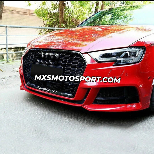 MXS34461 RS-Style Quattro Front Grille for Audi A3 8V / 8.5V