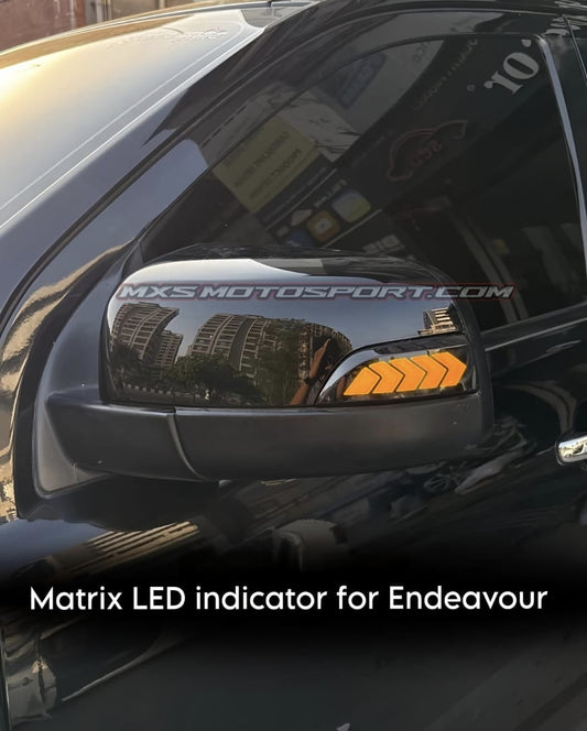 MXS3726 LED Turn Signal Side Mirror DRL's For Ford Endeavour