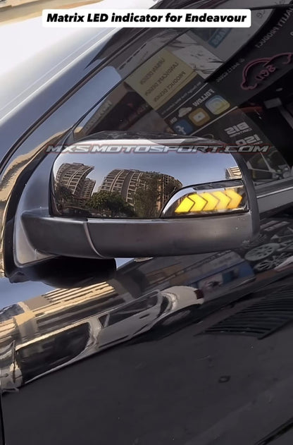 MXS3726 LED Turn Signal Side Mirror DRL's For Ford Endeavour