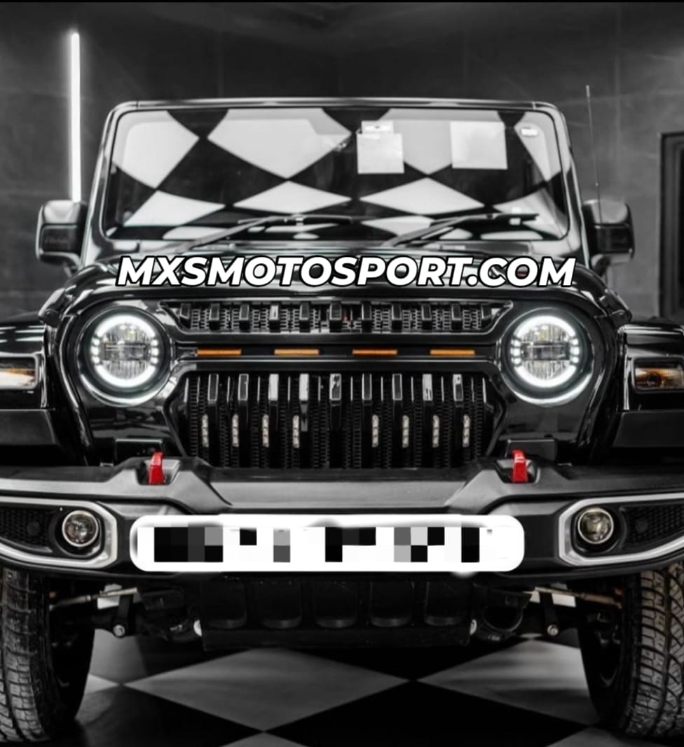 MXS4045 LED Grill For Mahindra Thar 2020+ ABS