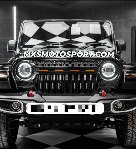 MXS4045 LED Grill For Mahindra Thar 2020+ ABS