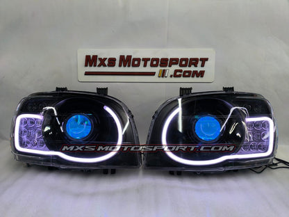 MXS4117 Devil Eye LED Projector Headlights Mahindra Scorpio APP Controlled Headlights