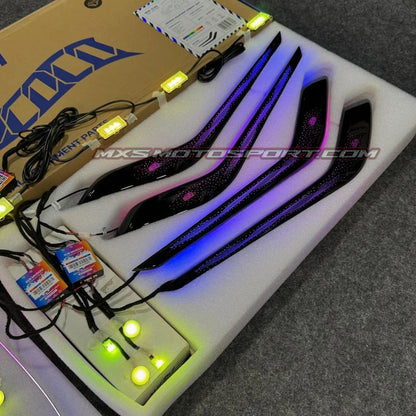 MXS4161 Cardi Premium App Controlled Ambient Lights For Mahindra XUV700 (18 Pcs)