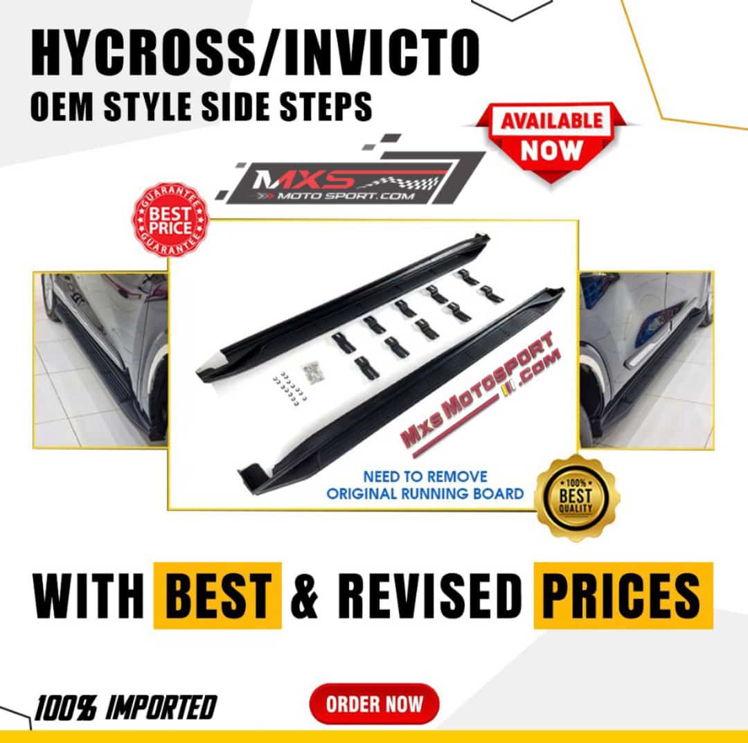 Old Innova Side Step MXS4194 Side Foot Steps For Toyota Innova Hycross