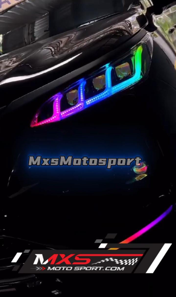 MXS4211 LED Projector Headlights For Toyota Fortuner Legender (APP Controlled)