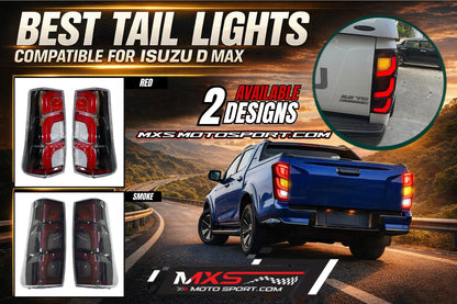 MXS4264 Isuzu D Max LED Tail Lights with Matrix Turn Signal Mode