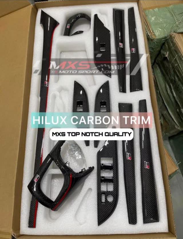 MXS4358 Toyota Hilux Carbon Interior Trim Panels