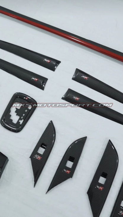 MXS4358 Toyota Hilux Carbon Interior Trim Panels