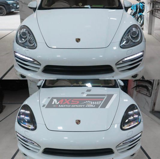 MXS4407 LED Headlights for Porsche Cayenne 2012–2015 to 2024-25 Style Premium Plug & Play Upgrade