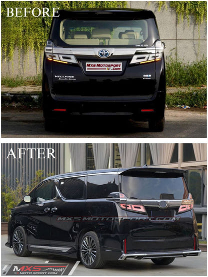 MXS4417 Toyota Vellfire 2020-23 Upgrade to 2024 Facelift Body Kit