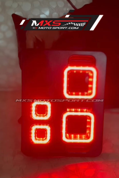 MXS4427 Defender-Inspired LED Tail Lights for Mahindra Thar / Thar Roxx