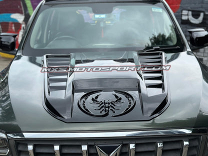 MXS4429 Bonnet Scoop for Mahindra Scorpio N with Scorpion-Inspired