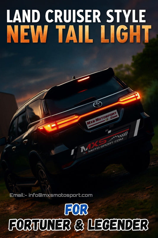 MXS4440 LED Tail Lights for Toyota Fortuner & Legender with Land Cruiser-Inspired Upgrade