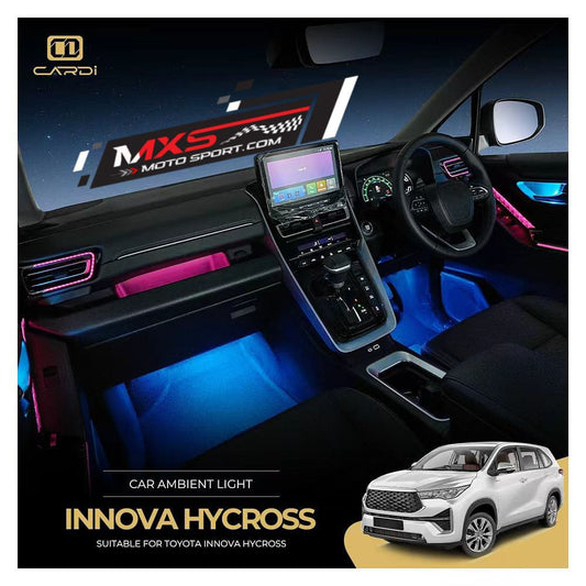 MXS4485 CARDI Premium Ambient Lighting Panel Kit for Toyota Innova Hycross – Fit, Luxury Interior Upgrade