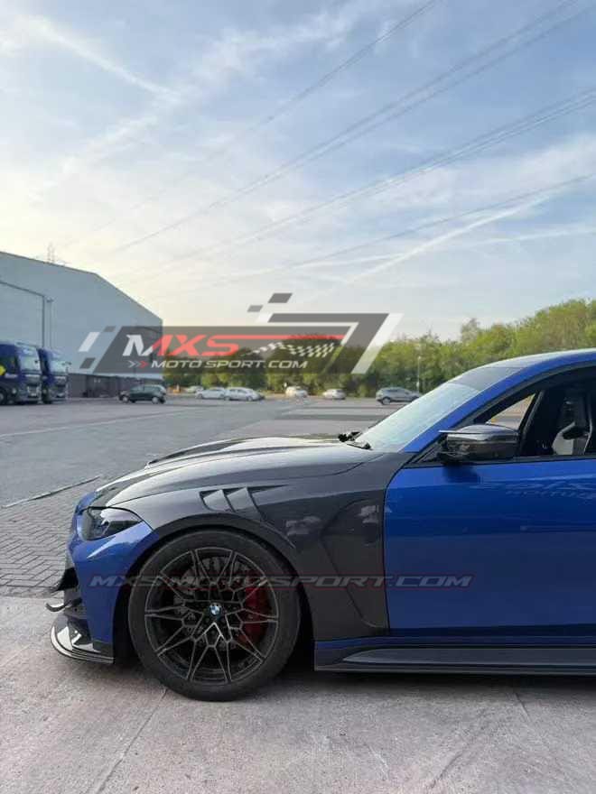 MXS4467 Carbon Fibre Hood & Fender Kit for BMW M3/M4 (G80/G82)