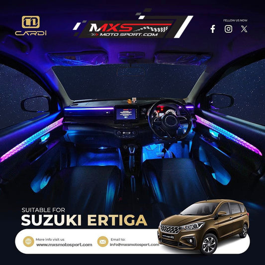 MXS4480 Specific Premium Ambient Lighting Panel Kit – Fit for Maruti Suzuki Ertiga