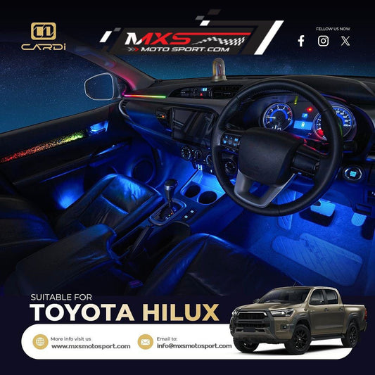 MXS4482 Specific Premium Ambient Lighting Panel Kit - Fit for Toyota Hilux
