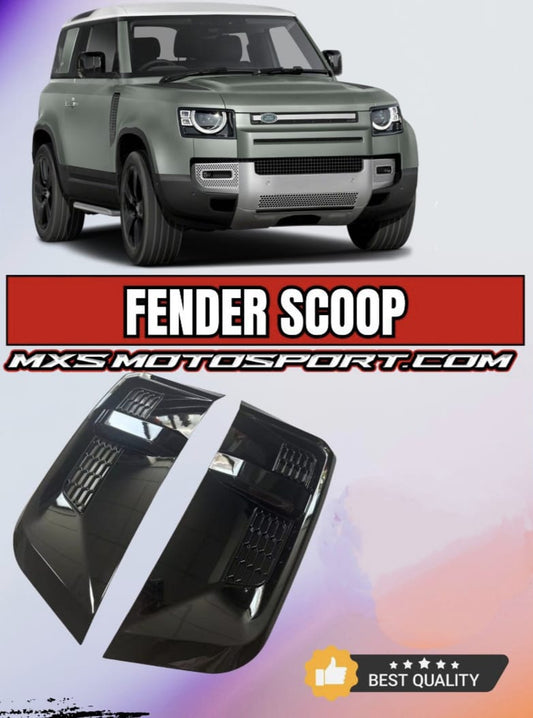 MXS4483 Aero Fender Scoop Kit – Precision Styling for Land Rover Defender