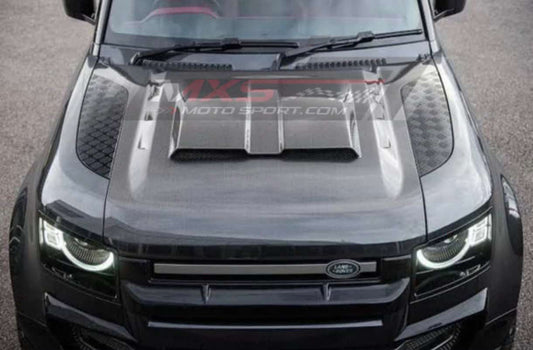 MXS4488 Carbon Fibre Performance Hood for Land Rover Defender