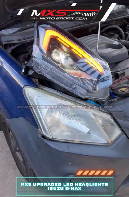 MXS4490 LED Projector Headlights For ISUZU D-MAX V-Cross