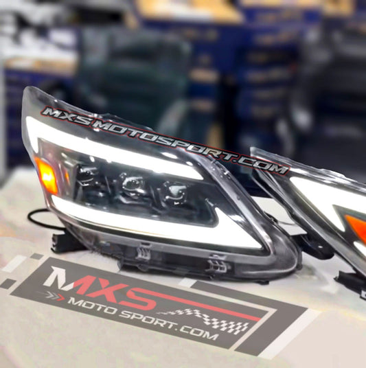 MXS4491 Lexus-Inspired LED Projector Headlights For Toyota Innova