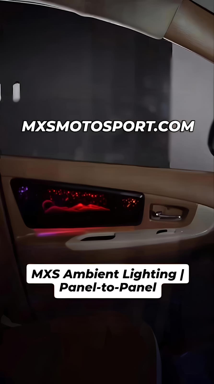 MXS4573 Specific Ambient Lighting – Panel-to-Panel Kit for Toyota Innova (2012–2016)