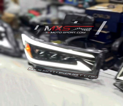 MXS4492 Lexus-Inspired LED Projector Headlights For Toyota Innova Crysta