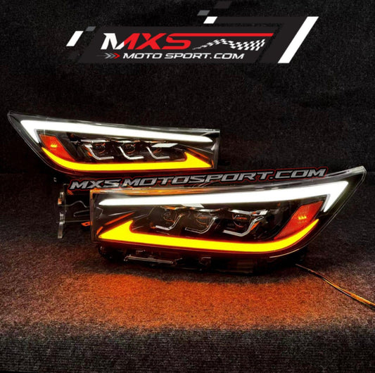 MXS4492 Lexus-Inspired LED Projector Headlights For Toyota Innova Crysta