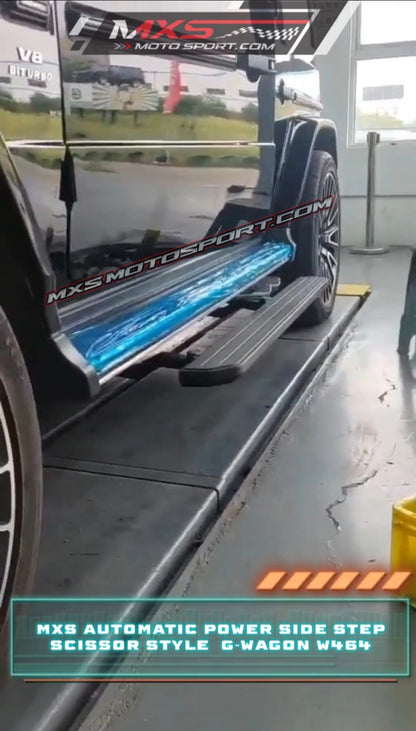 MXS4493 Automatic Power Side Steps – Scissor Style For Mercedes-Benz G-Wagon W464