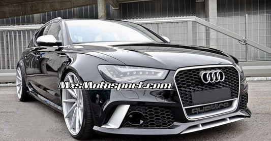 MXS4495 RS6-Style Front Bumper with Grille for Audi A6 C7 4G (2011–2015)