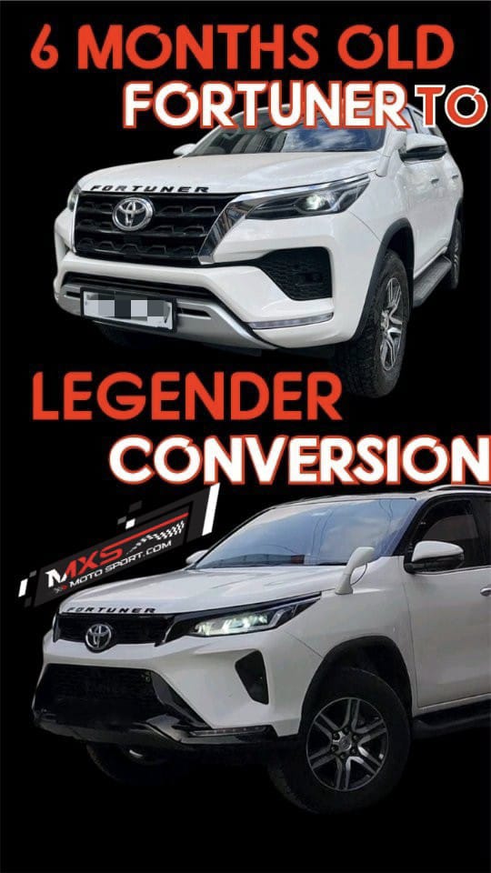 MXS4502 Legender Facelift conversion Kit for Toyota Fortuner Sigma – 2024 Edition Upgrade