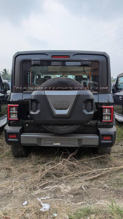 MXS4515 Spare Stepney Tyre Cover for Mahindra Thar Roxx – Heavy-Duty, All-Weather Fit
